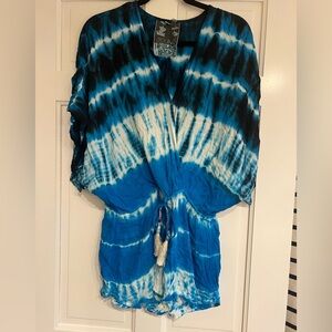 Young Fabulous & Broke Tie Dye Coverup Romper